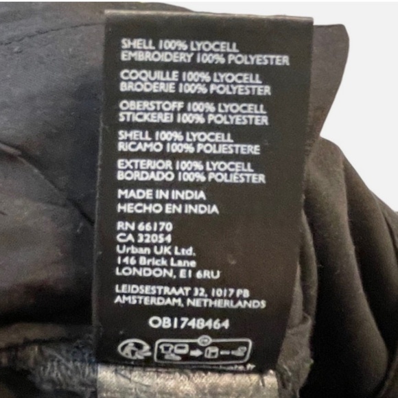 Brand New By Anthropologie Wide-Leg Eyelet Crop Pants - Picture 10 of 11